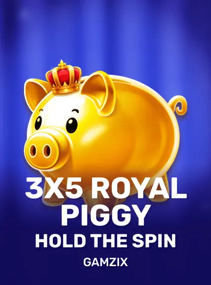3x5 Royal Piggy